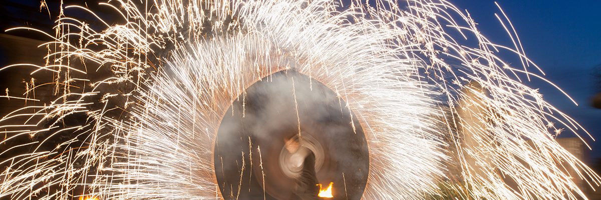 spectacle feu